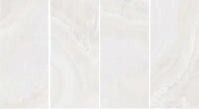 Đá nung kết vân mã não trắng, 120 × 278 cm, dày 9 mm