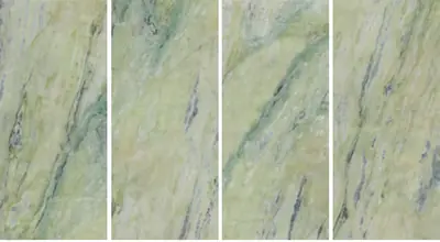 Đá nung kết vân phỉ thúy, 120 × 278 cm, dày 9 mm