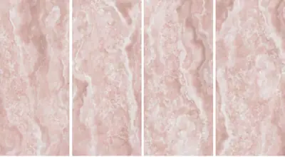 Đá nung kết vân ngọc hồng Mica, 120 × 278 cm, dày 9 mm