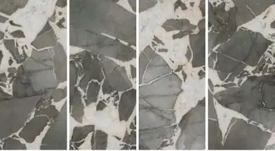 Đá nung kết vân đá xám, 120 × 278 cm, dày 9 mm