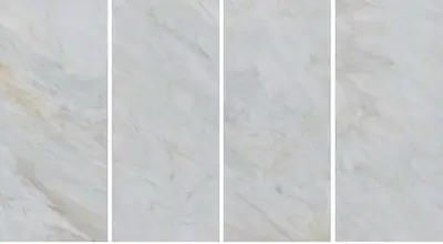 Đá nung kết vân cát ánh kim trắng, 120 × 278 cm, dày 9 mm