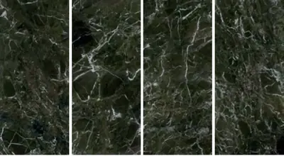 Đá nung kết vân đá xanh lá Natchu, 120 × 278 cm, dày 9 mm