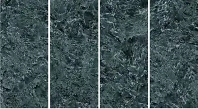 Đá nung kết vân đá xanh lá, 120 × 278 cm, dày 9 mm