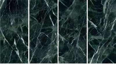 Đá nung kết vân đá xanh lá Na Uy, 120 × 278 cm, dày 9 mm
