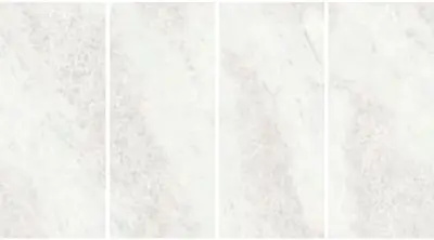 Đá nung kết vân pha lê trắng, 120 × 278 cm, dày 9 mm