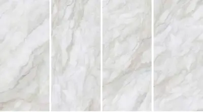 Đá nung kết vân đá trắng, 120 × 278 cm, dày 9 mm