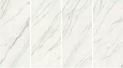 Đá nung kết vân trắng hoa tuyết, 120 × 278 cm, dày 9 mm