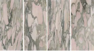 Đá nung kết vân đá hồng Bồ Đào Nha, 120 × 278 cm, dày 9 mm