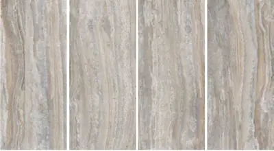 Đá nung kết vân travertine xám bạc La Mã, 120 × 278 cm, dày 9 mm