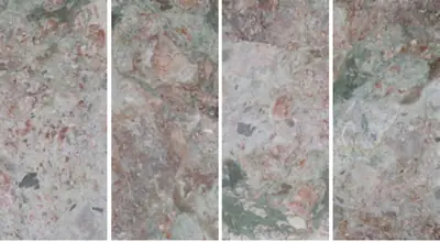 Đá nung kết vân đá hồng Tứ Quý, 120 × 278 cm, dày 9 mm