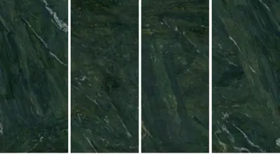 Đá nung kết vân đá Rừng Monet, 120 × 278 cm, dày 9 mm