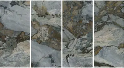 Đá nung kết vân đá cẩm thạch, 120 × 278 cm, dày 9 mm