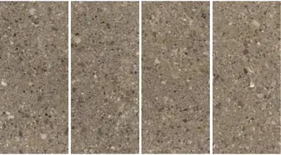 Đá nung kết vân terrazzo Pháp, 120 × 278 cm, dày 9 mm