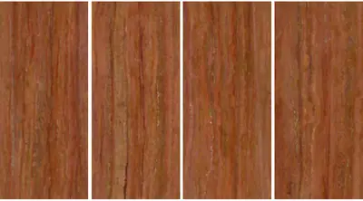 Đá nung kết vân travertine đỏ Ý, 120 × 278 cm, dày 9 mm