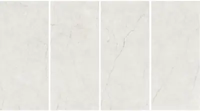 Đá nung kết vân sa thạch trắng kem, 120 × 278 cm, dày 9 mm