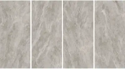 Đá nung kết vân đá xám kem, 120 × 278 cm, dày 9 mm