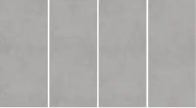 Đá nung kết hiệu ứng xi măng xám nhạt, 120 × 278 cm, dày 9 mm