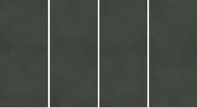Đá nung kết hiệu ứng xi măng xanh lá đậm, 120 × 278 cm, dày 9 mm