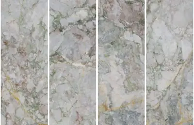 Đá nung kết vân đá hồng Hoa Anh Đào, 120 × 320 cm, dày 9 mm