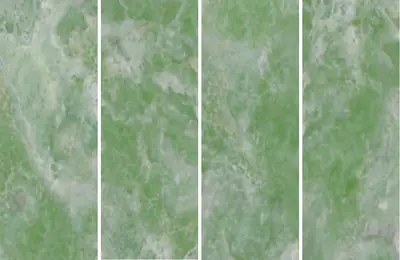 Đá nung kết vân phỉ thúy, 120 × 320 cm, dày 9 mm