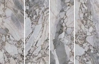 Đá nung kết vân đá xanh dương, 120 × 320 cm, dày 9 mm