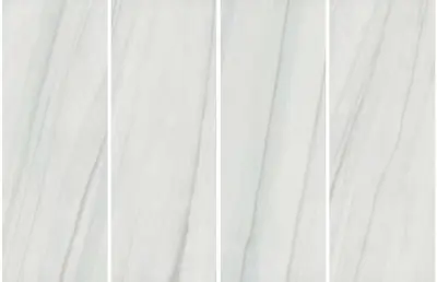 Đá nung kết vân đá trắng Lisa, 120 × 320 cm, dày 9 mm