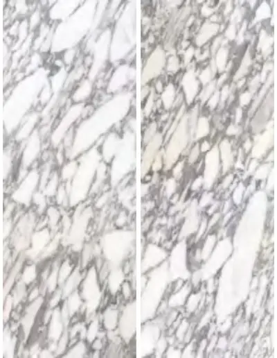 Đá nung kết vân Arabescato, 120 × 320 cm, dày 9 mm