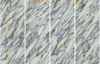 Đá nung kết vân Arabescato, 120 × 320 cm, dày 9 mm