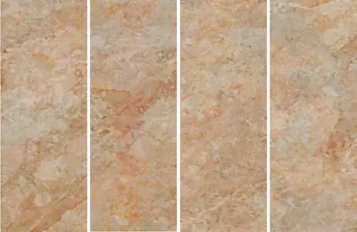 Đá nung kết vân Breccia đỏ, 120 × 320 cm, dày 9 mm