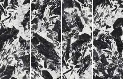 Đá nung kết vân đá đen, 120 × 320 cm, dày 9 mm