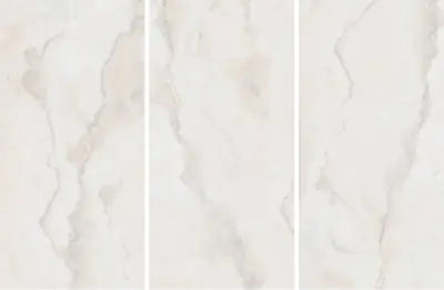 Đá nung kết vân băng ngọc trắng, 160 × 320 cm, dày 12 mm
