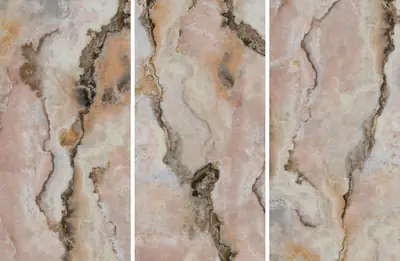 Đá nung kết vân băng ngọc, 160 × 320 cm, dày 12 mm