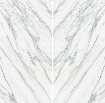 Đá nung kết vân Calacatta vàng, 160 × 320 cm, dày 12 mm