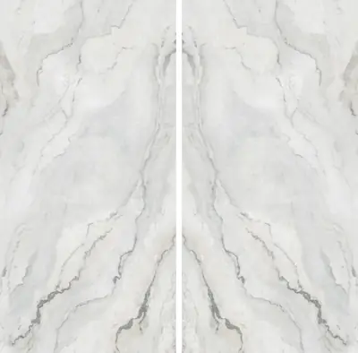 Đá nung kết vân đá trắng Athena, 160 × 320 cm, dày 12 mm