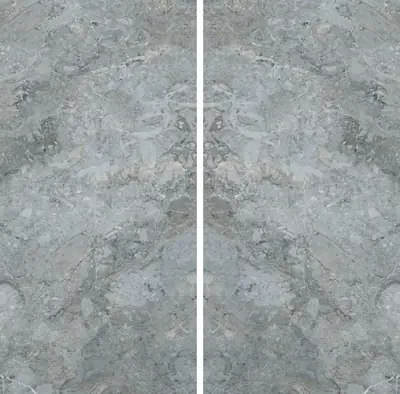 Đá nung kết vân Breccia xanh dương, 160 × 320 cm, dày 12 mm