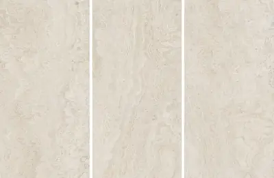 Đá nung kết vân travertine trắng ngà Ý, 160 × 320 cm, dày 12 mm