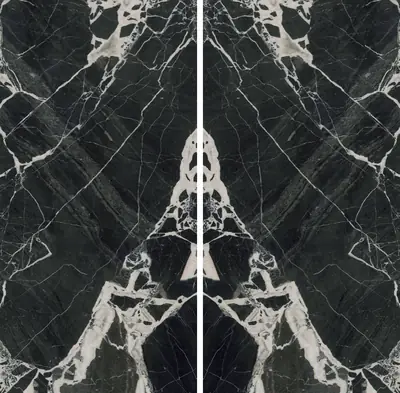 Đá nung kết vân đá đen, 160 × 320 cm, dày 12 mm