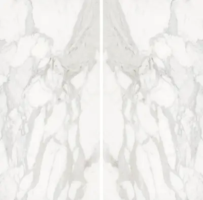Đá nung kết vân Calacatta trắng, 160 × 320 cm, dày 12 mm