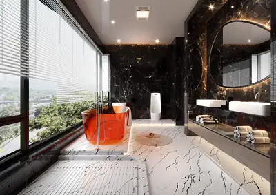 Đá nung kết vân thủy mặc trắng chỉ đen, bộ sưu tập 2026 – ảnh 3