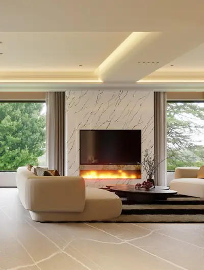 Đá nung kết vân thủy mặc trắng chỉ đen, bộ sưu tập 2026 – ảnh 5